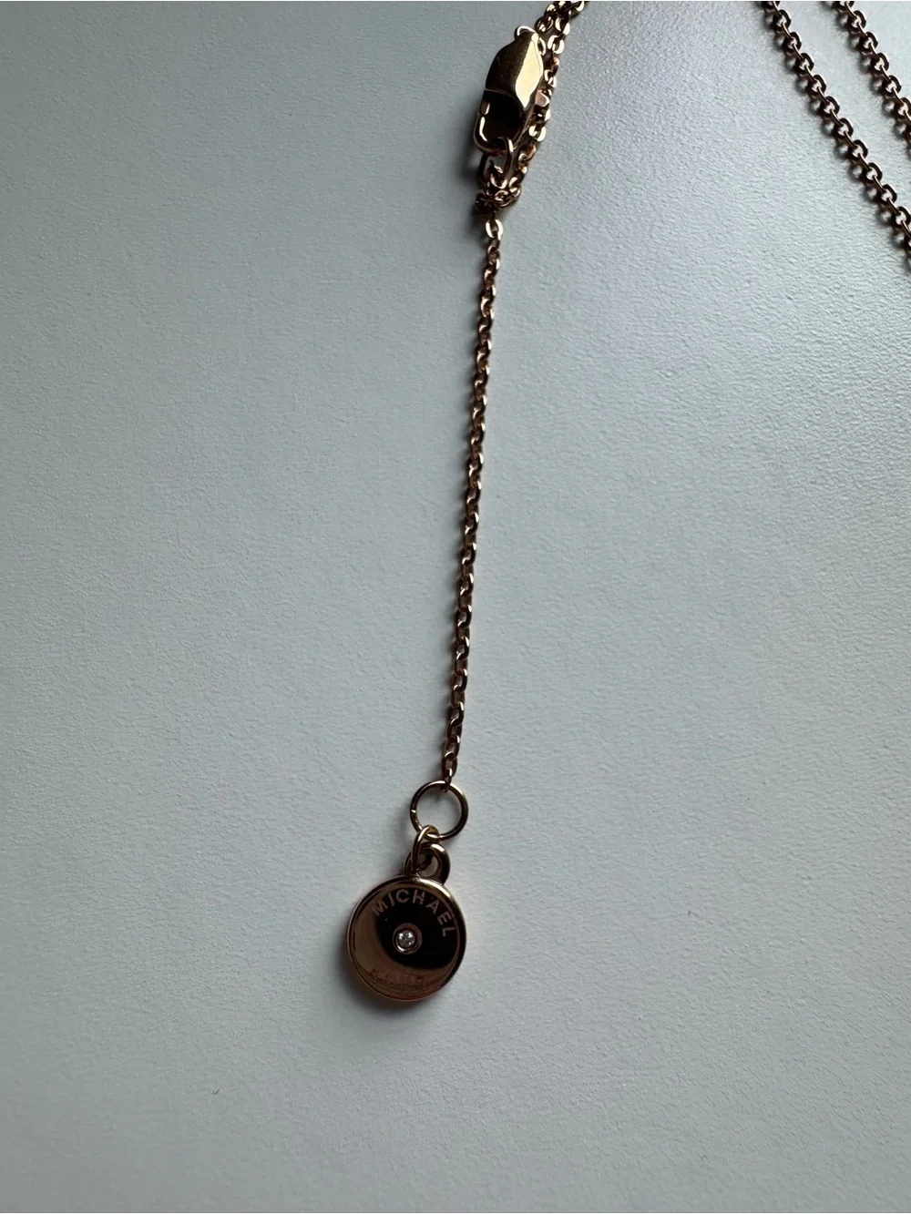 Heart Pendant Necklace in Rose Gold with Matching Ring
